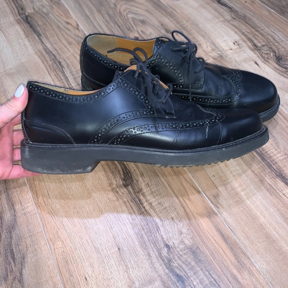 Rockport men’s black wingtip dress shoes